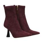 High Heel Stiefelette von Michael Kors, in der Farbe Rot, aus Jeans, andere Perspektive, Vorschaubild