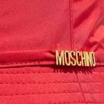 Beany von Moschino, in der Farbe Rot, aus Polyester, andere Perspektive, Vorschaubild