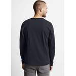 Langarmshirt von Street One Men, in der Farbe Blau, andere Perspektive, Vorschaubild