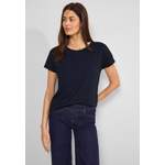 Top von Street One, in der Farbe Blau, aus Jersey, andere Perspektive, Vorschaubild