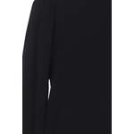 Klassische Bluse von Ganni, in der Farbe Schwarz, aus Elasthan, andere Perspektive, Vorschaubild