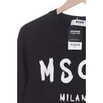 Sweatshirt von MSGM, in der Farbe Schwarz, aus Baumwolle, andere Perspektive, Vorschaubild