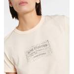 T-Shirt von Acne Studios, in der Farbe Orange, andere Perspektive, Vorschaubild