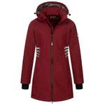 Softshelljacke von Arctic Seven, in der Farbe Rot, andere Perspektive, Vorschaubild