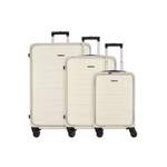 Trolleyset von WORLDPACK, in der Farbe Beige, aus Pet, andere Perspektive, Vorschaubild