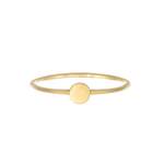 Fingerring von Elli Premium, in der Farbe Gold, andere Perspektive, Vorschaubild