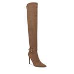 Overknee-Stiefel von DeeZee, in der Farbe Beige, andere Perspektive, Vorschaubild