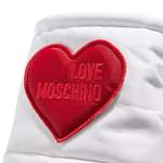 Winterstiefel von Love Moschino, in der Farbe Weiss, aus Textil, andere Perspektive, Vorschaubild