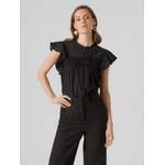 Bluse von Vero Moda, in der Farbe Schwarz, aus Webstoff, andere Perspektive, Vorschaubild