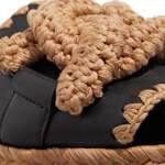 Sandale von TOD'S, in der Farbe Schwarz, aus Leder, andere Perspektive, Vorschaubild