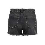 Shorts von Only, in der Farbe Schwarz, aus Jeans, andere Perspektive, Vorschaubild