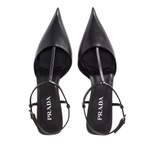 Sandale von Prada, in der Farbe Schwarz, aus Leder, andere Perspektive, Vorschaubild
