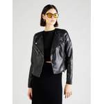 Bikerjacke von Vero Moda, in der Farbe Schwarz, aus Polyester, andere Perspektive, Vorschaubild