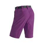 Sportshorts von maier sports, in der Farbe Lila, aus Elasthan, andere Perspektive, Vorschaubild