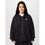 Sweatjacke von Nike Sportswear, in der Farbe Schwarz, aus Polyester, andere Perspektive, Vorschaubild