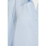 Klassische Bluse von Sommermann, in der Farbe Blau, andere Perspektive, Vorschaubild