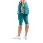 Sportleggings von Sportkind, in der Farbe Grün, andere Perspektive, Vorschaubild