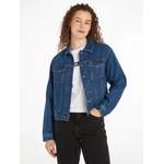 Jeansjacke von Tommy Jeans, in der Farbe Blau, aus Webstoff, andere Perspektive, Vorschaubild