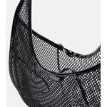 Schultertasche von Alaïa, in der Farbe Schwarz, andere Perspektive, Vorschaubild