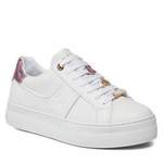 Sneaker von Guess, in der Farbe Weiss, aus Polyurethan, andere Perspektive, Vorschaubild