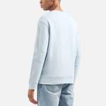 Sweatshirt von Armani Exchange, in der Farbe Blau, andere Perspektive, Vorschaubild