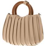 Sonstige Handtasche von Seidenfelt, in der Farbe Beige, aus Polyurethan, andere Perspektive, Vorschaubild