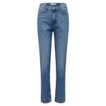 Push-Up Jeans von Selected Femme, in der Farbe Blau, aus Baumwolle, andere Perspektive, Vorschaubild