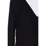 Klassische Bluse von Calvin Klein Jeans, in der Farbe Schwarz, andere Perspektive, Vorschaubild