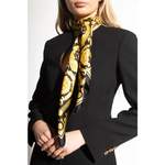 Schal von Versace, in der Farbe Gelb, aus Seide, andere Perspektive, Vorschaubild
