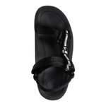Sandale von Love Moschino, in der Farbe Schwarz, aus Leder, andere Perspektive, Vorschaubild