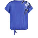 Rundhalsshirt von Taifun, in der Farbe Blau, aus Polyester, andere Perspektive, Vorschaubild