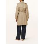 Trenchcoat von Tommy Hilfiger, in der Farbe Beige, aus Polyester, andere Perspektive, Vorschaubild