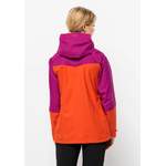 Skijacke von Jack Wolfskin, in der Farbe Orange, andere Perspektive, Vorschaubild