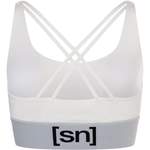 Sport-BH von Super.Natural, in der Farbe Weiss, aus Polyester, andere Perspektive, Vorschaubild