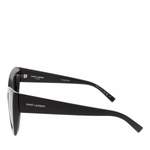Sonstige Sonnenbrille von Saint Laurent, in der Farbe Schwarz, aus Nylon, andere Perspektive, Vorschaubild