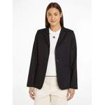 Longblazer von Tommy Hilfiger, in der Farbe Schwarz, aus Polyester, andere Perspektive, Vorschaubild