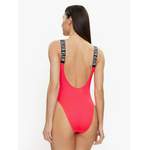 Badeanzug von Calvin Klein Swimwear, in der Farbe Rot, aus Polyester, andere Perspektive, Vorschaubild