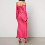 Kleid von Never Fully Dressed, in der Farbe Rosa, aus Polyester, andere Perspektive, Vorschaubild