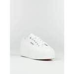 Plateau Sneaker von Superga, in der Farbe Weiss, aus Stoff, andere Perspektive, Vorschaubild