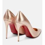 Klassische Pump von Christian Louboutin, in der Farbe Braun, andere Perspektive, Vorschaubild