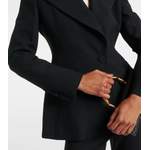 Blazer von Nina Ricci, in der Farbe Schwarz, andere Perspektive, Vorschaubild