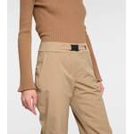 Skihose von Moncler Grenoble, in der Farbe Beige, aus Polyester, andere Perspektive, Vorschaubild