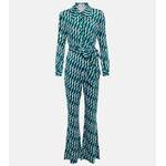 Bedruckter Jumpsuit der Marke Diane von Furstenberg