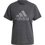 T-Shirt von Adidas, in der Farbe Grau, aus Naturfaser, Vorschaubild