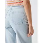 High Waist Jeans von Pieces, in der Farbe Blau, aus Baumwolle, andere Perspektive, Vorschaubild