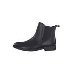 Chelsea-Boot von marco tozzi, in der Farbe Schwarz, aus Textil, andere Perspektive, Vorschaubild