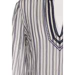 Klassische Bluse von TORY BURCH, aus Baumwolle, andere Perspektive, Vorschaubild