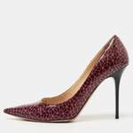 Klassische Pump von Jimmy Choo Pre-owned, in der Farbe Rosa, andere Perspektive, Vorschaubild