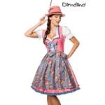 Dirndl von Dirndline, in der Farbe Rosa, andere Perspektive, Vorschaubild