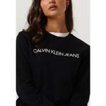 Sweatshirt von Calvin Klein, in der Farbe Schwarz, aus Jeans, andere Perspektive, Vorschaubild